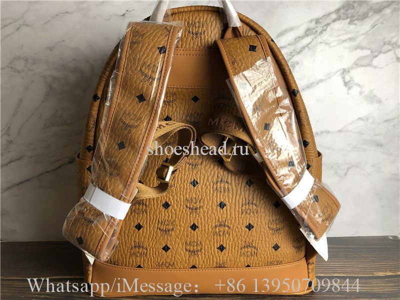 MCM Backpack Tan
