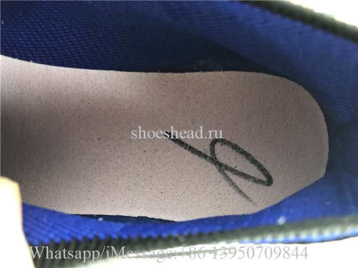 Dolce & Gabbana Blue Stretch Mesh Sorrento Sneakers With Logo