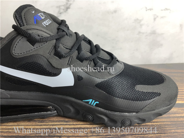 Nike Air Max 270 React Just Do It Black Blue
