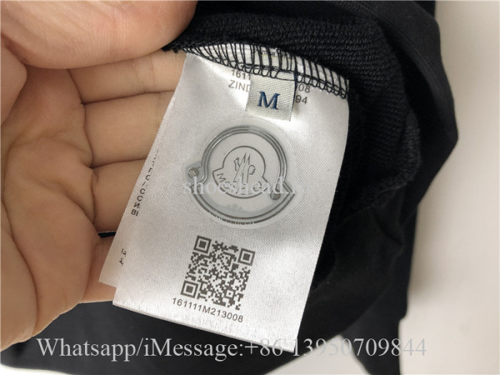 Moncler Black Tshirt