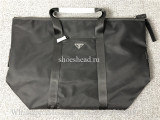 Original Prada Nylon And Saffiano Leather Duffle Bag