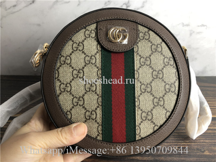Original Gucci Ophidia Mini GG Round Shoulder Bag