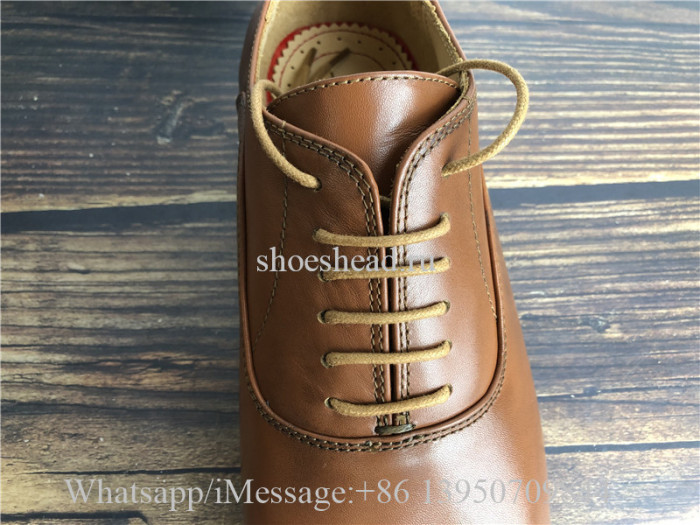 Christian Louboutin Dess Shoes Loafer Tan