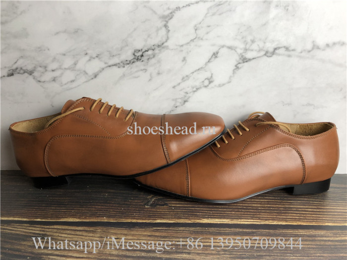 Christian Louboutin Dess Shoes Loafer Tan