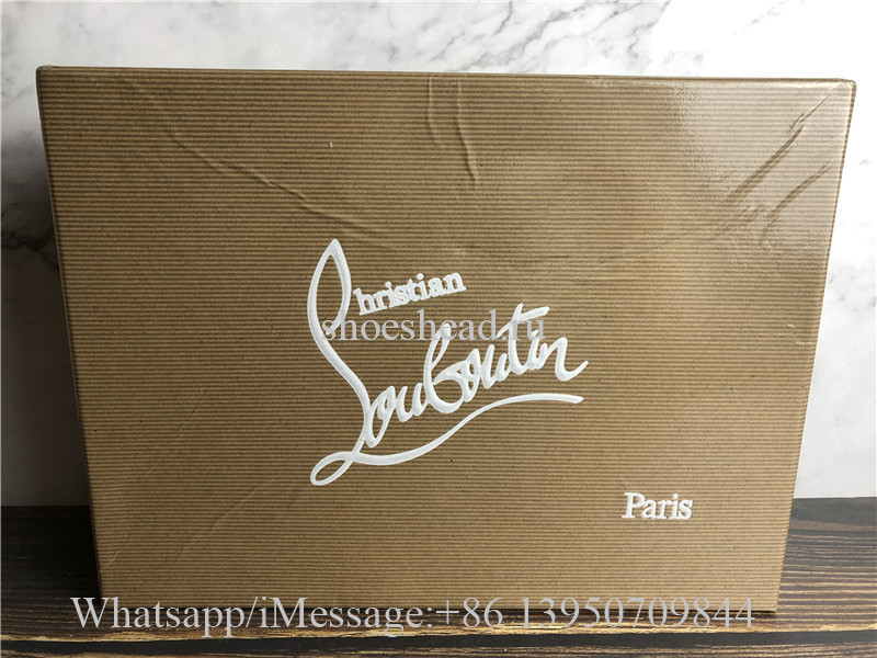 Christian Louboutin Spike Flat High Sneaker Black Golden