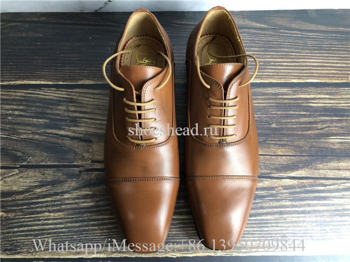 Christian Louboutin Dess Shoes Loafer Tan