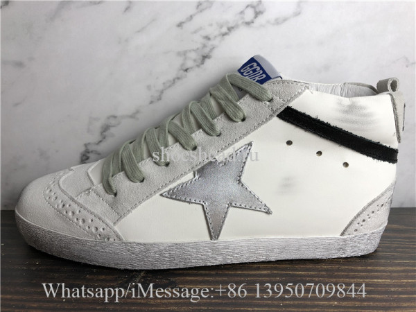 Golden Goose Deluxe Superstar High Top Sneaker White