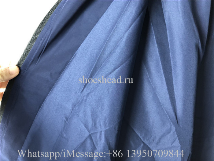 Balenciaga Blue Black Windbreaker Jacket