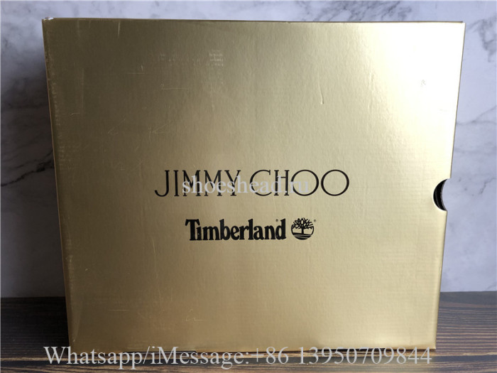 Timberland 6 Jimmy Choo Premium Wheat Swarovski Crystal