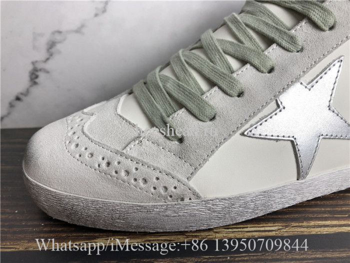 Golden Goose Deluxe Superstar High Top Sneaker White