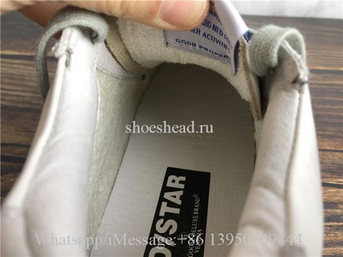 Golden Goose Deluxe Superstar High Top Sneaker White