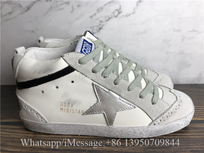 Golden Goose Deluxe Superstar High Top Sneaker White