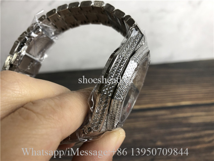 Audemars Piguet Royal Oak Offshore Havana Watch Diamond