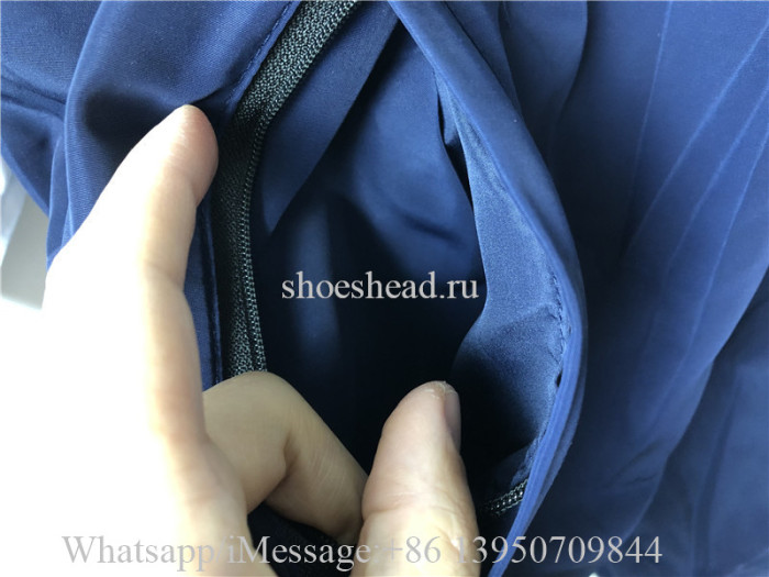 Balenciaga Blue Black Windbreaker Jacket
