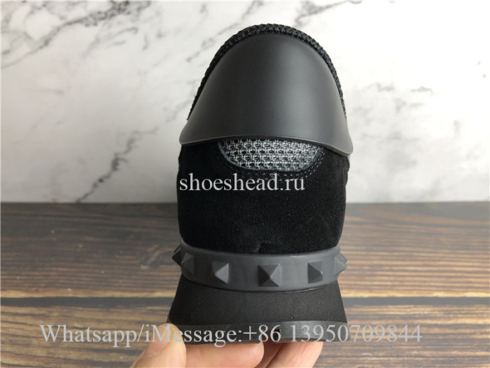Valentino Garavani Rockrunner Sneakers Black Grey