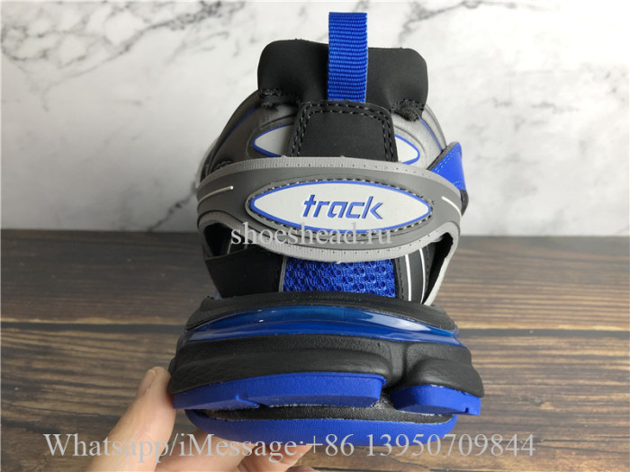 Balenciaga Track 3.0 Trainer Blue Black Grey