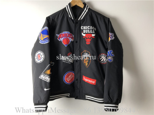 Supreme 18ss x NBA Teams Jacket