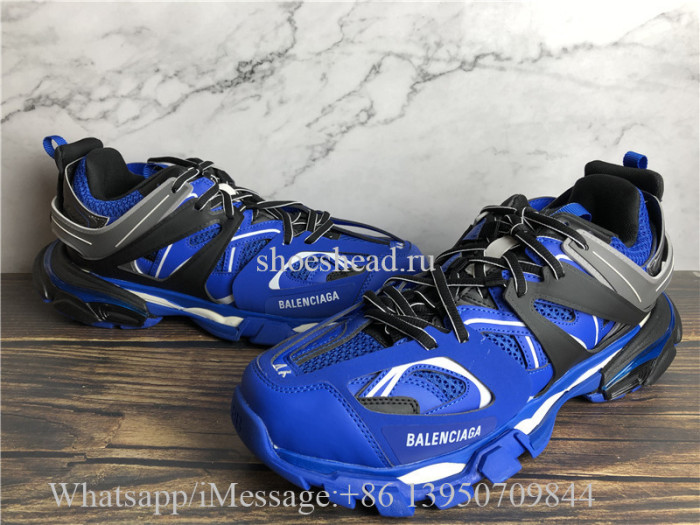 Balenciaga Track 3.0 Trainer Blue Black Grey