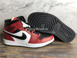 Air Jordan 1 Retro Mid Chicago Black Toe