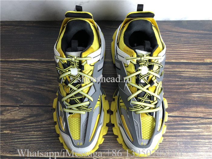 Balenciaga Track 3.0 Trainer Yellow Grey White