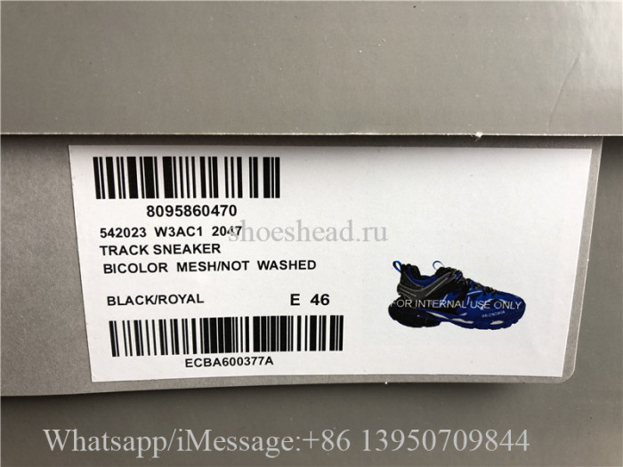 Balenciaga Track 3.0 Trainer Blue Black Grey
