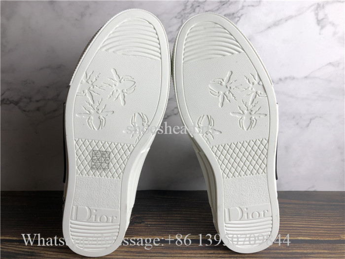 Dior B23 High Top Daniel Asham Newspaper