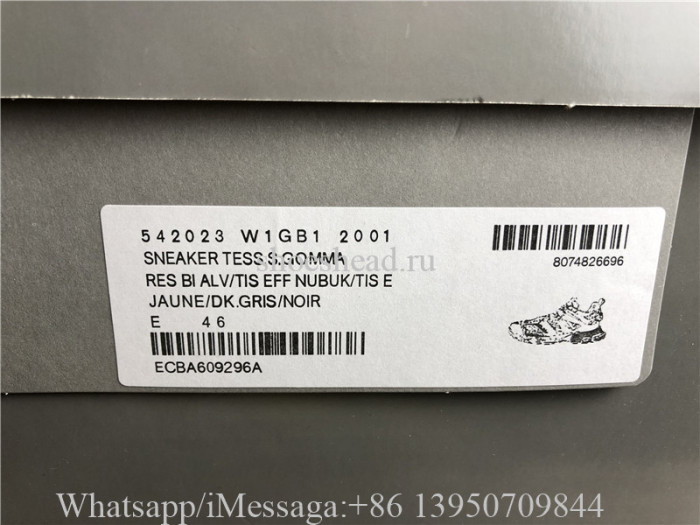 Balenciaga Track 3.0 Trainer Yellow Grey White