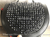 Christian Louboutin Explorafunk Black Leather Multi Spike Backpack