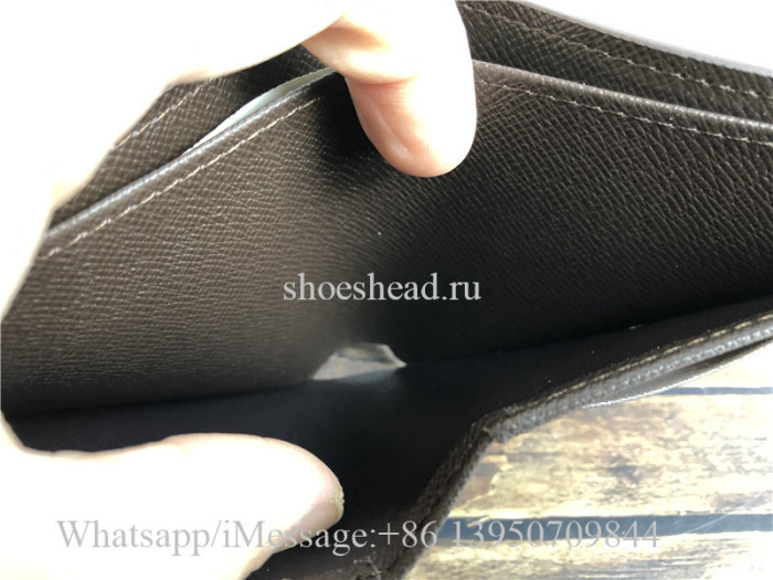 Original Quality Louis Vuitton Brown Damier Wallet