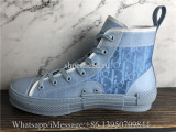 Super Quality Dior x Daniel Arsham B23 Oblique Blue Sneaker