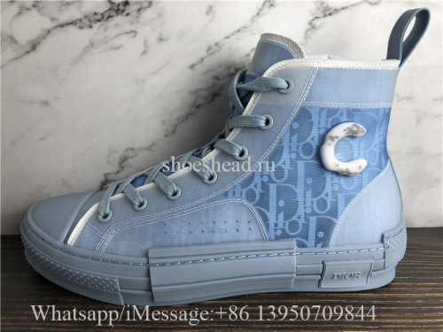 Super Quality Dior x Daniel Arsham B23 Oblique Blue Sneaker