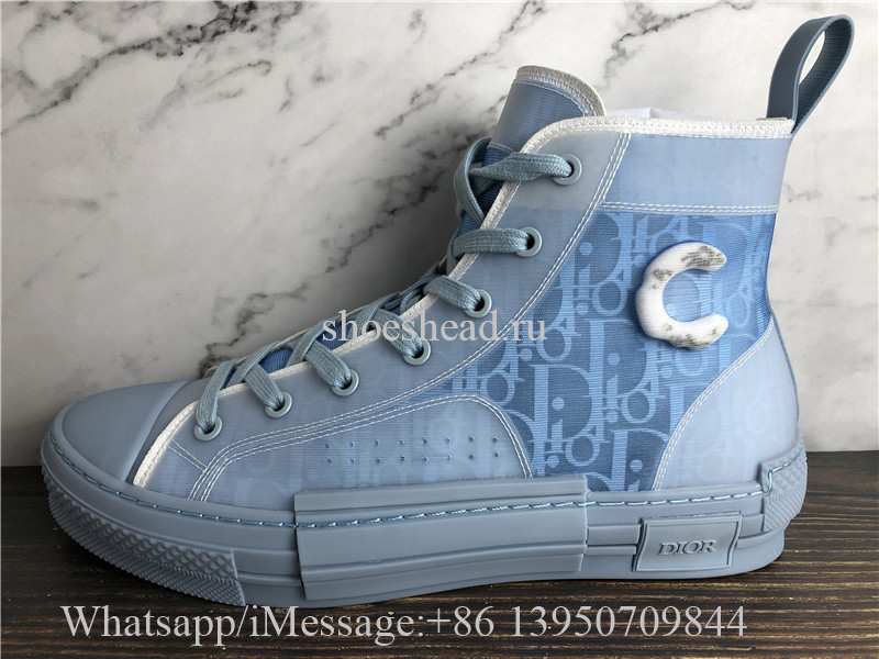 Super Quality Dior x Daniel Arsham B23 Oblique Blue Sneaker