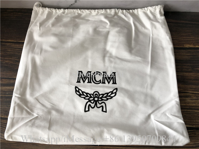 MCM Toni Logo Medium Shopper Tote Bag