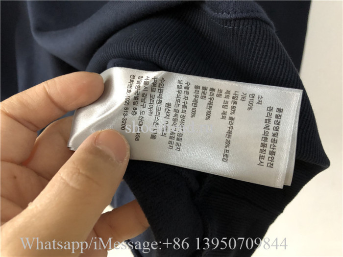 Dior Logo Sweatershirt Navy Blue
