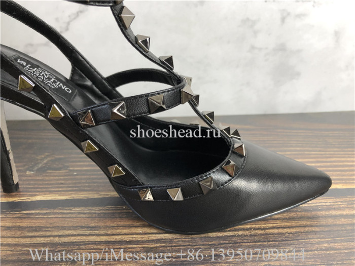 Valentino Garavani Black Heels Sandals