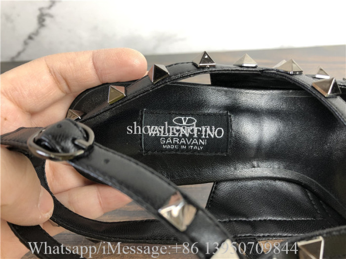 Valentino Garavani Black Heels Sandals