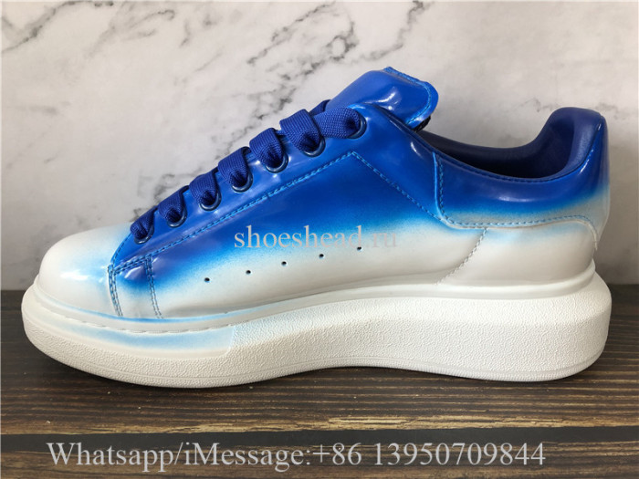 Super Quality Alexander McQueen Oversized Sneaker White Blue