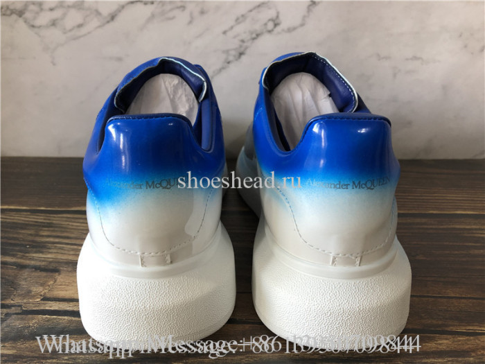 Super Quality Alexander McQueen Oversized Sneaker White Blue