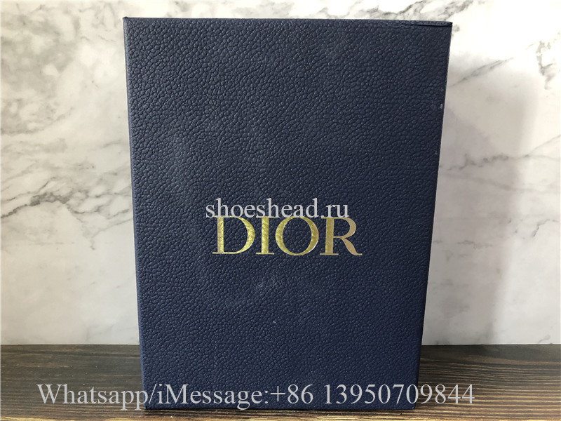 Super Quality Dior B22 Sneaker Calfskin Technical Knit Blue Black White