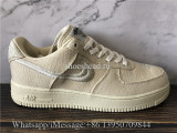 Stussy x Nike Air Force 1 Low Fossil Stone