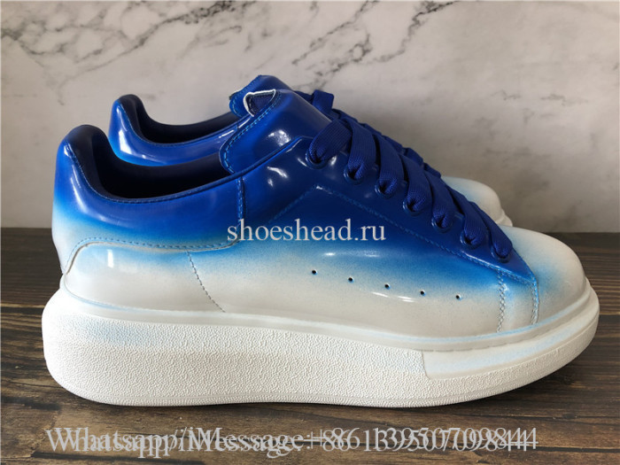 Super Quality Alexander McQueen Oversized Sneaker White Blue