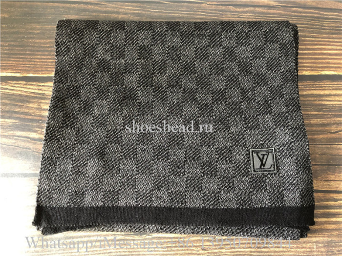 Louis Vuitton Damier Grey Scarf & Hat