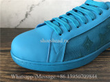 Super Quality Louis Vuitton Luxembourg Sneaker Turquoise Blue