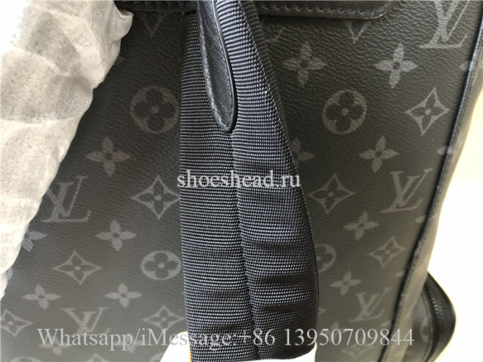 Original Louis Vuitton Classic Monogram Eclipse Canvas Trio Backpack M45538