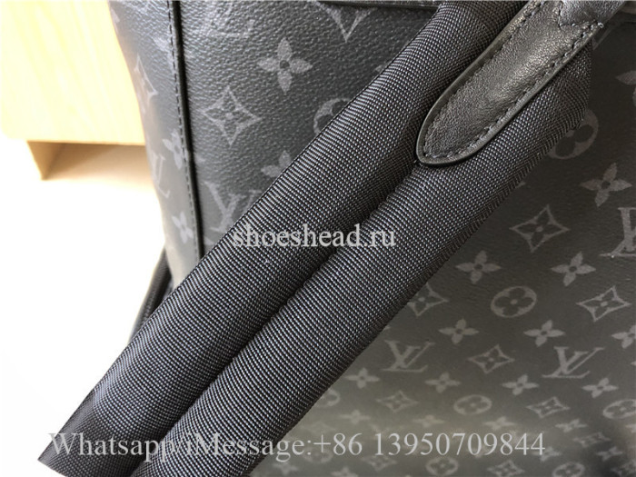 Original Louis Vuitton Classic Monogram Eclipse Canvas Trio Backpack M45538