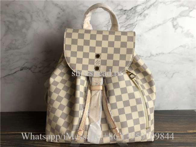Original Louis Vuitton Sperone White Damier Backpack N41578