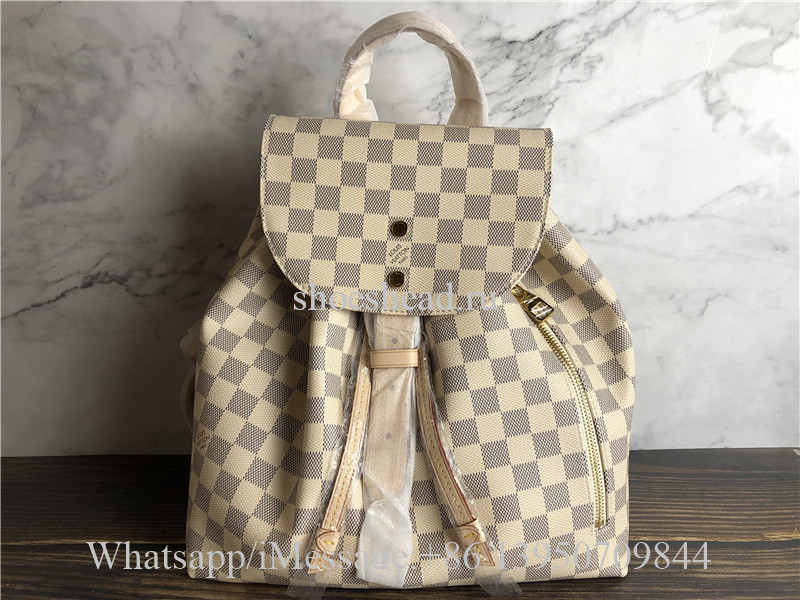 Original Louis Vuitton Sperone White Damier Backpack N41578