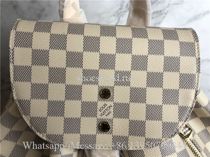 Original Louis Vuitton Sperone White Damier Backpack N41578