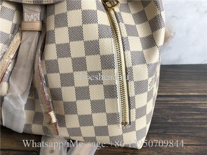 Original Louis Vuitton Sperone White Damier Backpack N41578