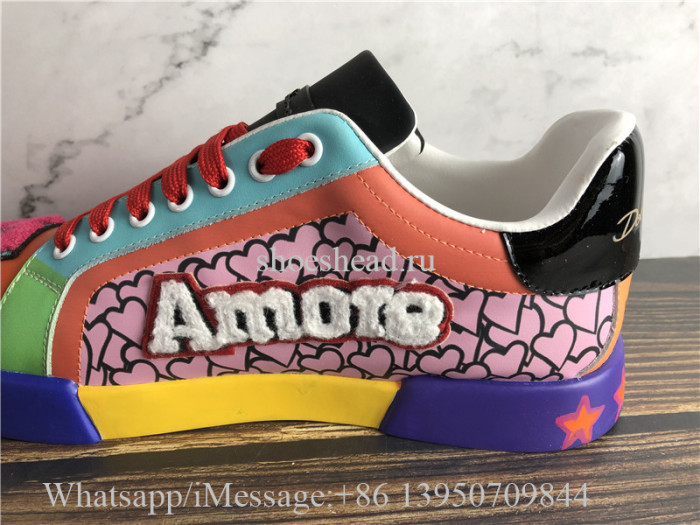 Dolce & Gabbana Portofino Sneakers Multicolor